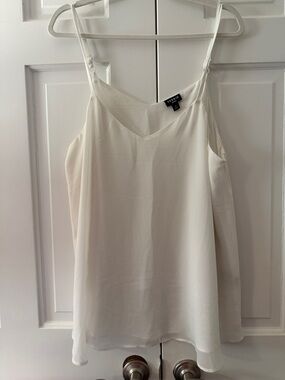 torrid Ivory V-Neck Adjustable Strap Camisole